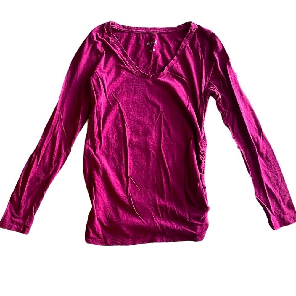 BOGO Medium Isabel maternity long sleeve blouse
